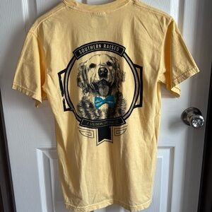 A southern lifestyle yellow tee
